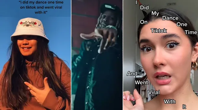 I Did My Dance One Time On TikTok and Went Viral With It meme card