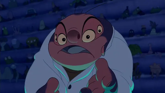 "I Didn't Teach Him That" (Lilo & Stitch) meme card