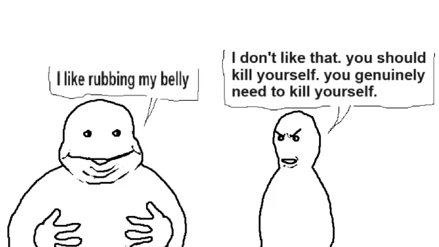 I Don't Like That. You Should Kill Yourself meme card