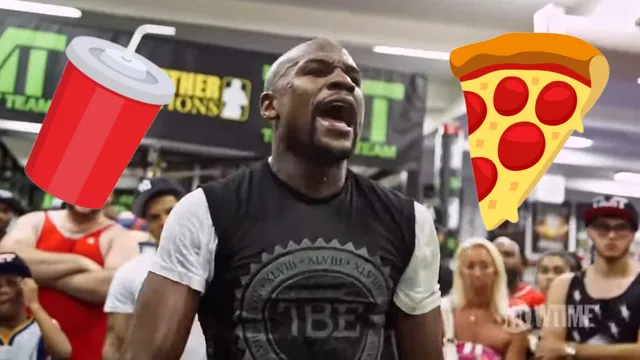 I Drink Soda, I Eat Pizza meme card