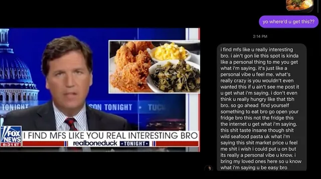 Carte meme I Find Mfs Like You Really Interesting Bro... I Don’t Even Think U Really Hungry...