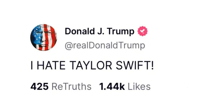 Carte meme I HATE TAYLOR SWIFT!