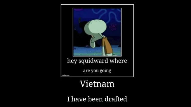Carte meme I Have Been Drafted