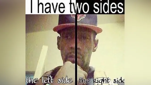 Carte meme I Have Two Sides