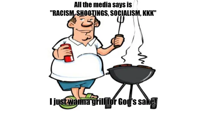 I Just Wanna Grill for God's Sake meme card