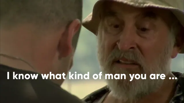 I Know What Kind of Man You Are meme card