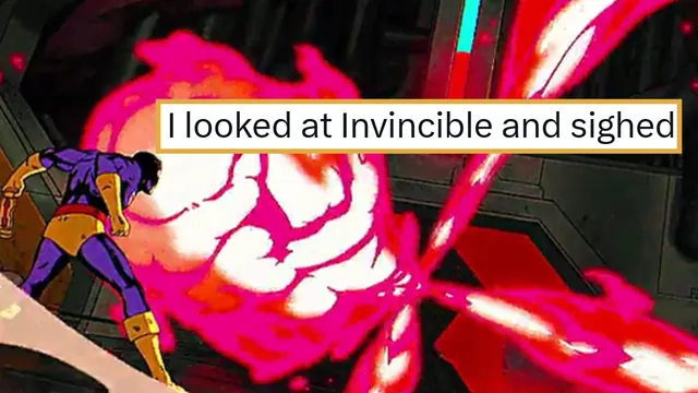 I Looked at Invincible and Sighed meme card