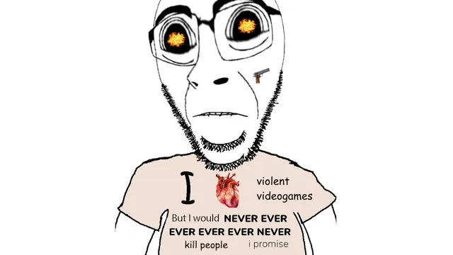 Carte meme I Love X, But I Would Never Ever Ever Ever Ever Never Y