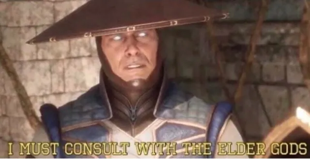 Carte meme I Must Consult With the Elder Gods