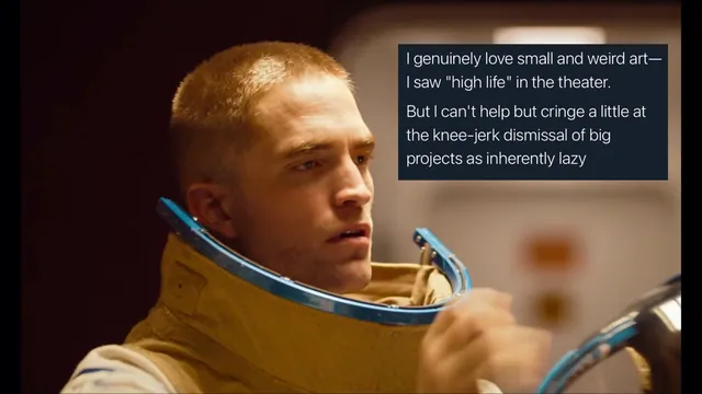 I Saw "High Life" In The Theater meme card