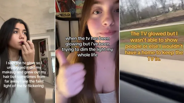I Saw the TV Glow Trend (TikTok) meme card