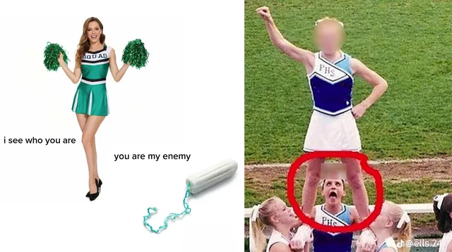 Carte meme I See Who You Are, You Are My Enemy (TikTok Trend)