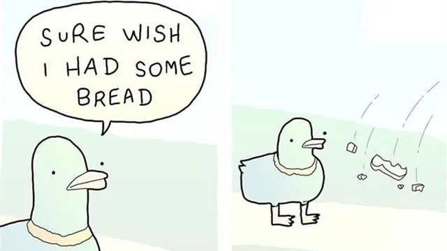 Carte meme I Sure Wish I Had Some Bread