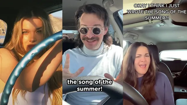 Carte meme I Think I Wrote The Song Of The Summer