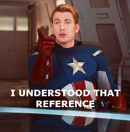 I Understood That Reference meme card