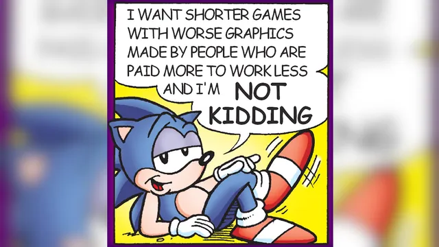 I Want Shorter Games With Worse Graphics and I'm Not Kidding meme card