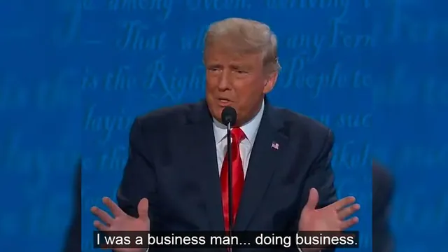 I Was a Business Man Doing Business meme card