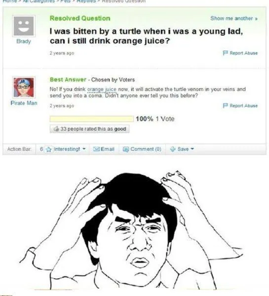 I Was Bitten By a Turtle When I Was a Young Lad meme card