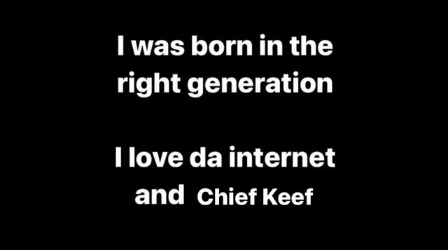 Carte meme I Was Born In The Right Generation I Love Da Internet
