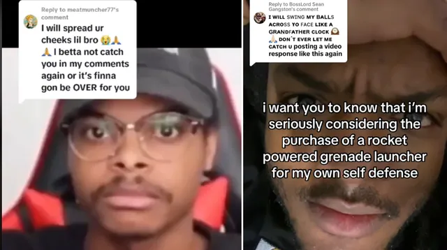 Carte meme I Will Spread Ur Cheeks Lil Bro / Don’t Ever Let Me Catch You In My Comments Copypasta