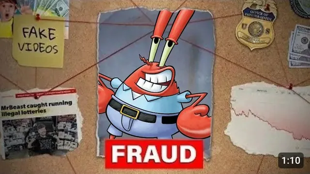 Carte meme « I Worked For MrBeast, He’s A Fraud » Parodies