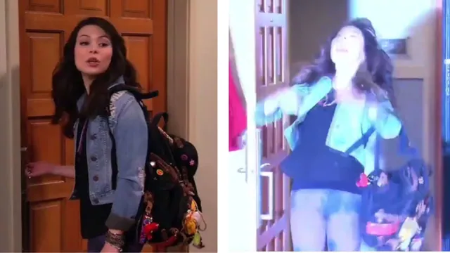 iCarly Flash / Carly Gets Blinded meme card