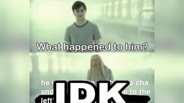 Carte meme « IDK » Punchlines