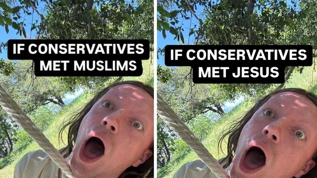 If Conservatives Met Jesus meme card
