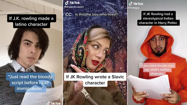 Carte meme If J.K. Rowling Had A Stereotypical Character