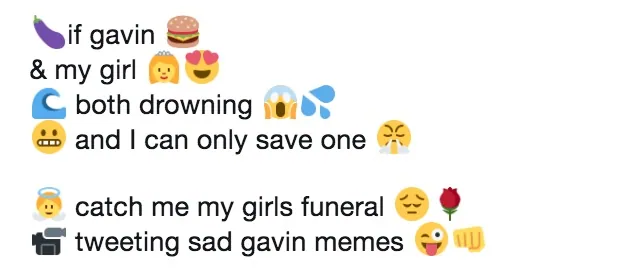 If My Girl Drowning meme card