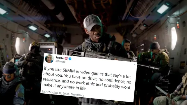 If You Like SBMM in Video Games meme card