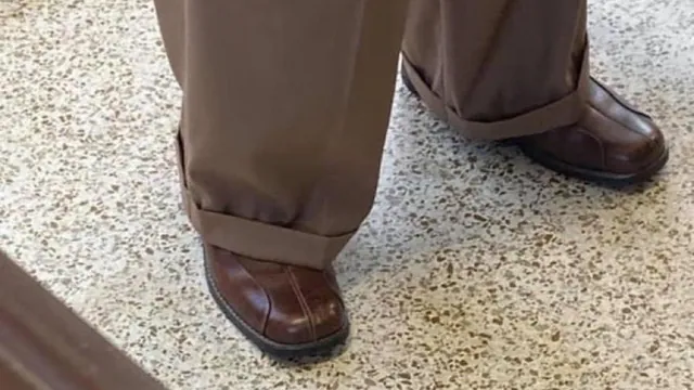 If Your Boss / Lawyer's Pants Looks Like This meme card