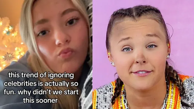 Ignoring Celebrities Trend meme card