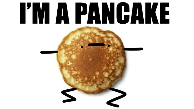 I'm a Pancake meme card