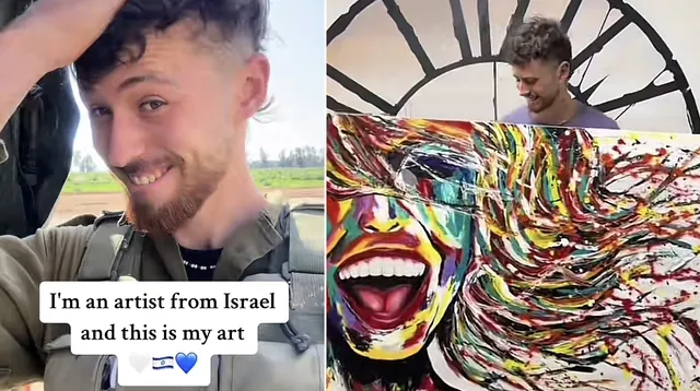 I'm an Artist From Israel and This Is My Art meme card