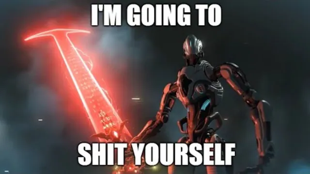 I'm Going To Shit Yourself meme card