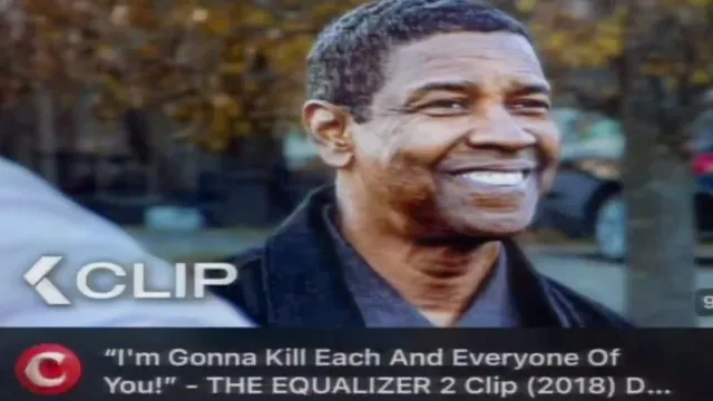 "I'm Gonna Kill Each and Every One of You" Denzel Washington Edit meme card