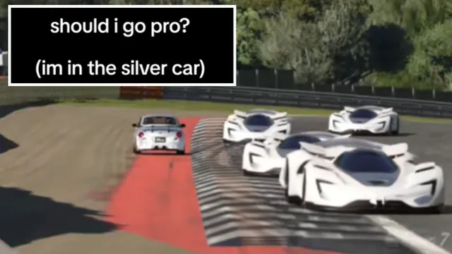 I'm In the Silver Car meme card