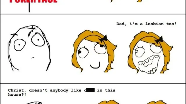 I'm Lesbian Too / Is There Anyone In This House Who Loves Men? meme card