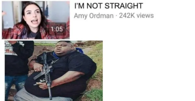 I'm Not Straight / Okay, Maybe I Am Straight meme card