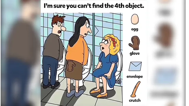 Carte meme I’m Sure You Can’t Find the 4th Object