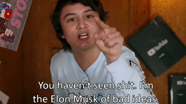 Carte meme I’m the Elon Musk of Bad Ideas
