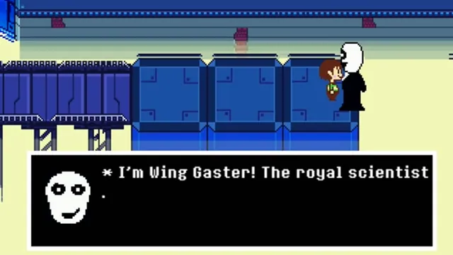 Carte meme I’m Wing Gaster, the Royal Scientist