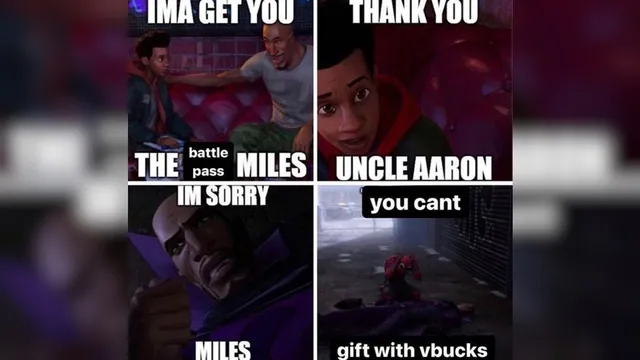 Ima Get You the Battle Pass Miles meme card