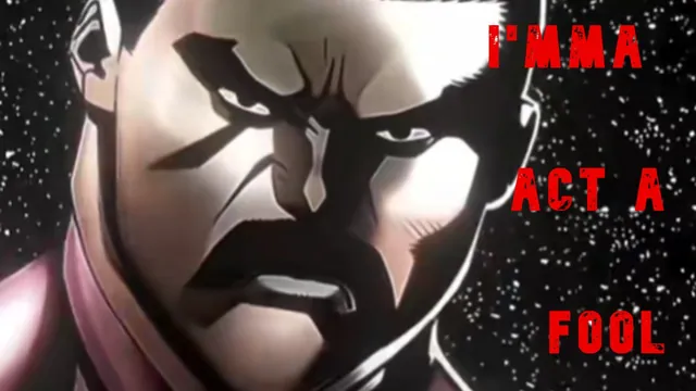 Carte meme « I’mma Act a Damn Fool » Thragg Edits