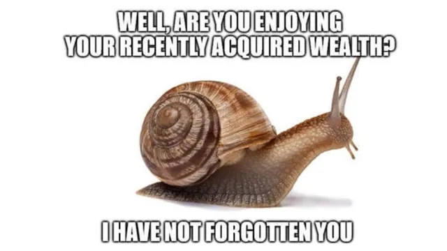 Carte meme Immortal Snail
