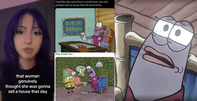 Incidental 49A / SpongeBob Real Estate Fish Stan Edits meme card