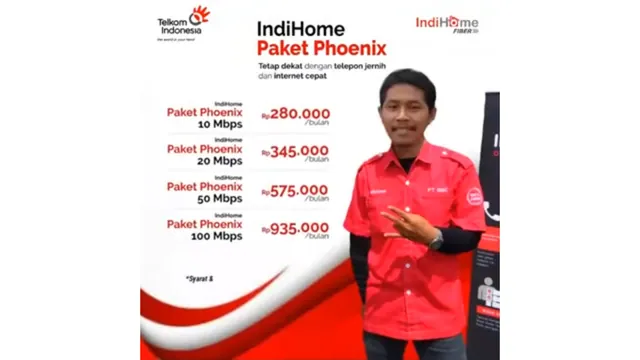 IndiHome Paket Phoenix / Streamix meme card