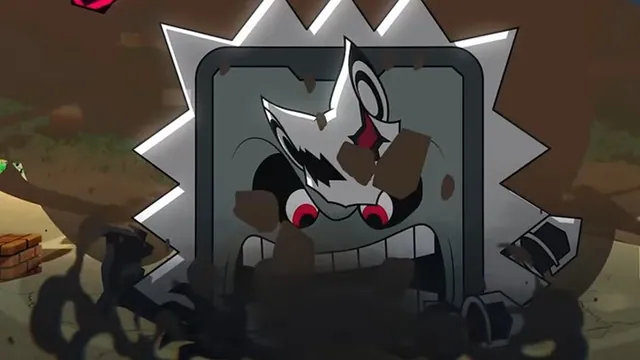 Infinite Crushed by Thwomp meme card