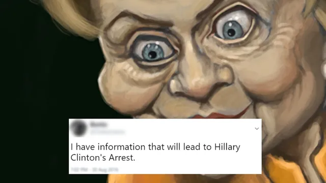 Carte meme Information That Will Lead to Hillary Clinton’s Arrest
